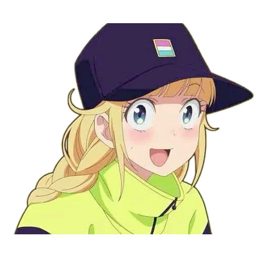 animação, animação, menina anime, personagem de anime, eiko tsukimi paripi koumei