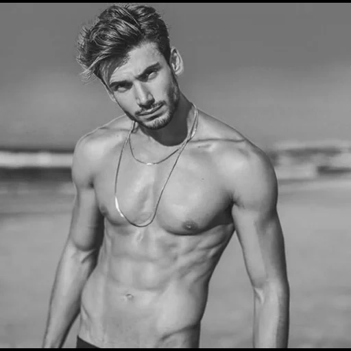 tipo, modelo de hombre, yilmaz kunt tors, el cuerpo ideal de un hombre, hermosa figura masculina