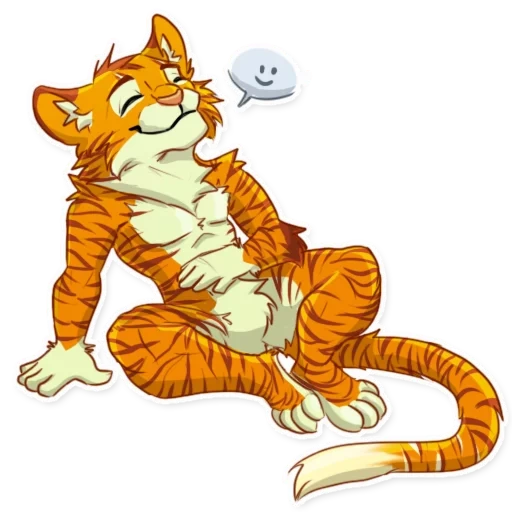 tigre, tigre gato, cola de tigre, tigre furson, tigre de dibujos animados