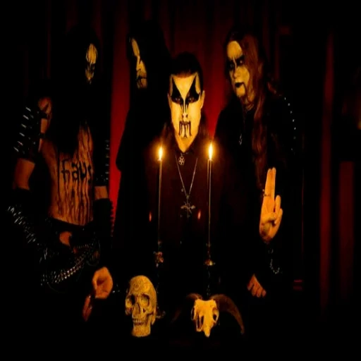 le tenebre, gruppi di nodi di scorrimento, 1349 liberazione, famiglia di metalli ferrosi, vampire band style metal