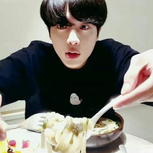 jin bts, bts meal, jin xiuzhen, bangtan boys, jungkook bts