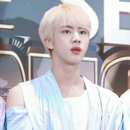 bts jin, джин бтс, джин хен бтс, ким сокджин блондин, bts джин ossu seiromushi