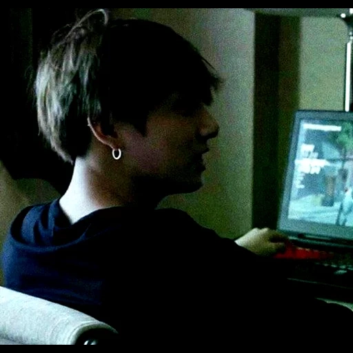 мальчик, человек, компьютер, простые люди, компьютер слидана