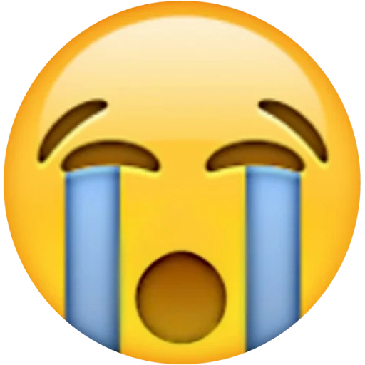 emoji, emoji llorando, emoji está llorando, smiley llorando, emoji está llorando