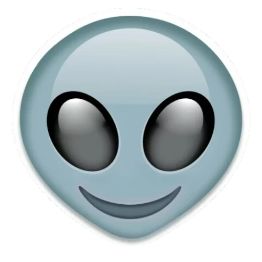 emoji, emoji, emoji gris, emoji un extraterrestre, emoji alien