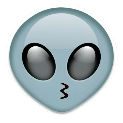 image, face emoji, emoji un extraterrestre, emoji alien, mileyik alien