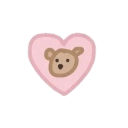 clipart, bear, the heart is sweet, the drawings are cute, the stickers are cute