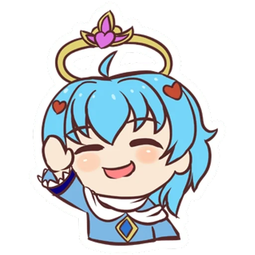 aqua chibi, chibi miku, anime yang indah, karakter anime