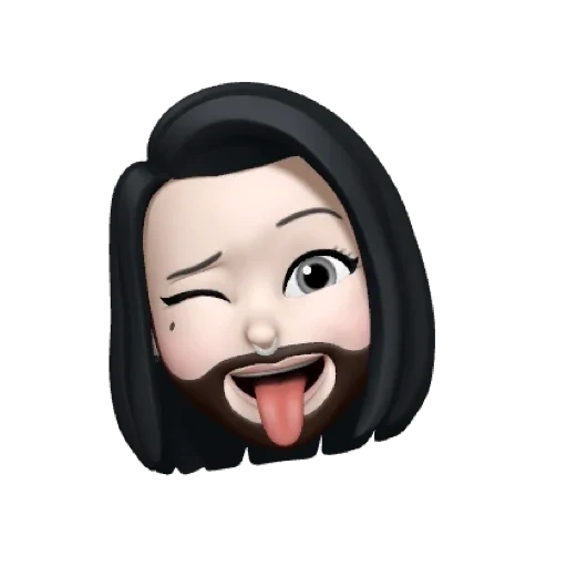 gli asiatici, memoji, emoticon faccia di iphone, emoticon ragazza iphone