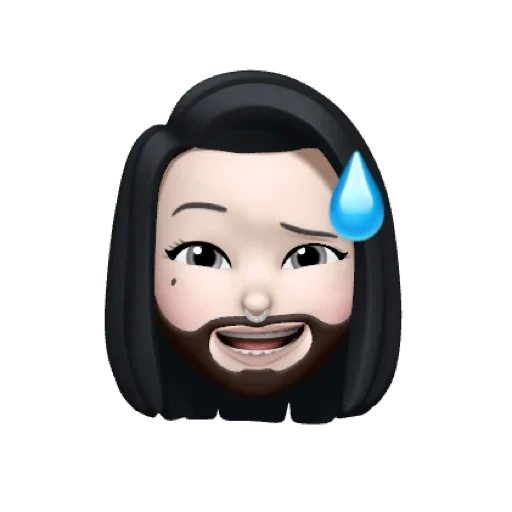 asiatiques, emoticônes, femmes, people