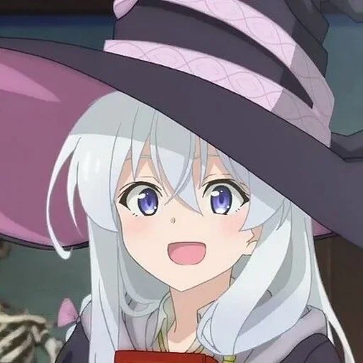 anime elaine, penyihir anime, karakter anime, anime seorang penyihir, sihir dari elena anime witches