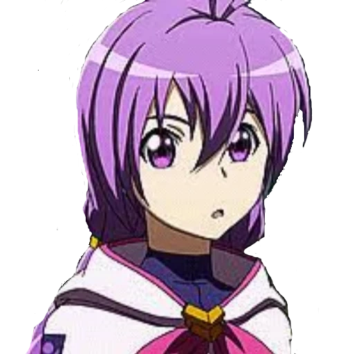 anime, anime fofo, personagens de anime, anime roxo