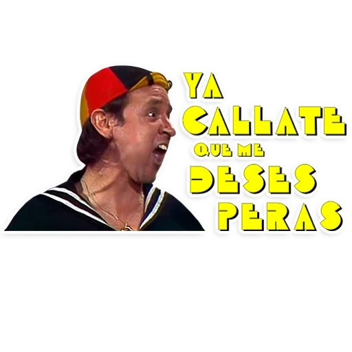 телеграм стикеры, telegram sticker, chavo, el chavo, испанские мемы