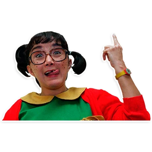 chilindrina, el chavo, telegram sticker, la chilindrina, chavo