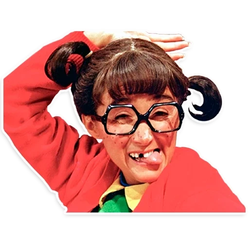 telegram sticker, el chavo, la chilindrina, chilindrina, стикеры