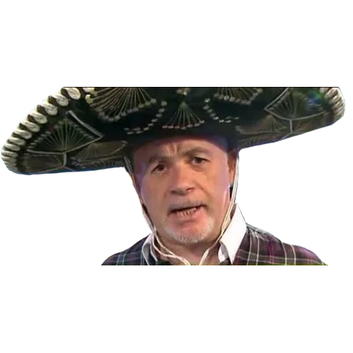 masculino, homem, pessoas, tampa de borda larga de agave mexicana, chapéu de vladimir zhirinovsky