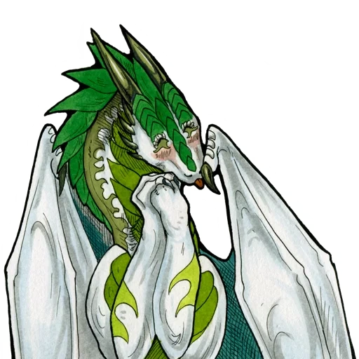 drago, drago verde, fata del drago, drago di smeraldo, drago verde brim