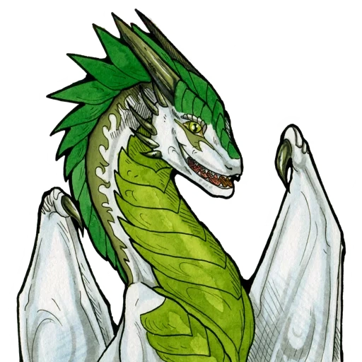o dragão, haku dragon, dragon saga, dragão verde, dragão bram green