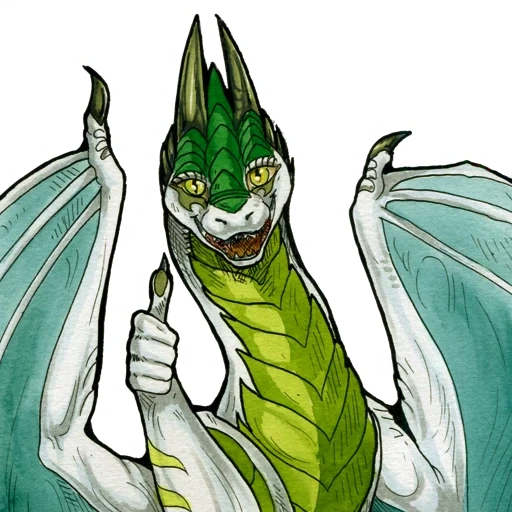 der drache, der drache ist groß, grüner drache, bram green dragon, ungewöhnliche furies drachen