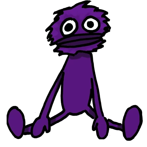 анимация, tabu фнф, rezinovaя kukla, фиолетовый человек, инопланетянин клипарт