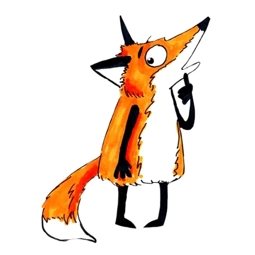 la volpe, fox fox