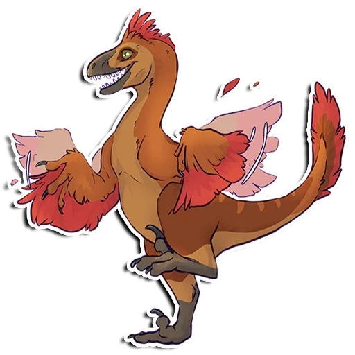 anime, antro dinosaurs, terizinosaurus art, utaraptor female art, terizinosaurus reference