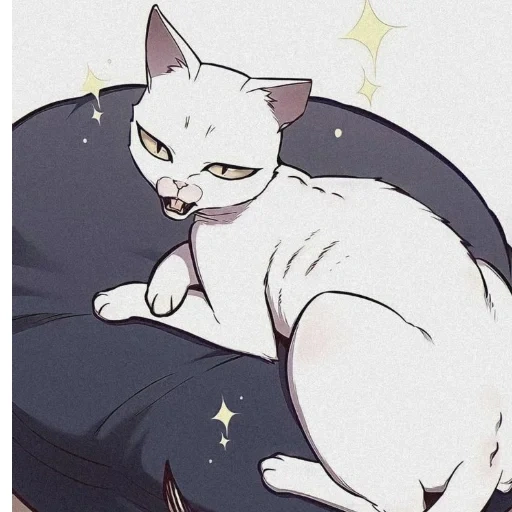 kucing, kucing, anime cat, anime lily kat, menggambar kucing anime