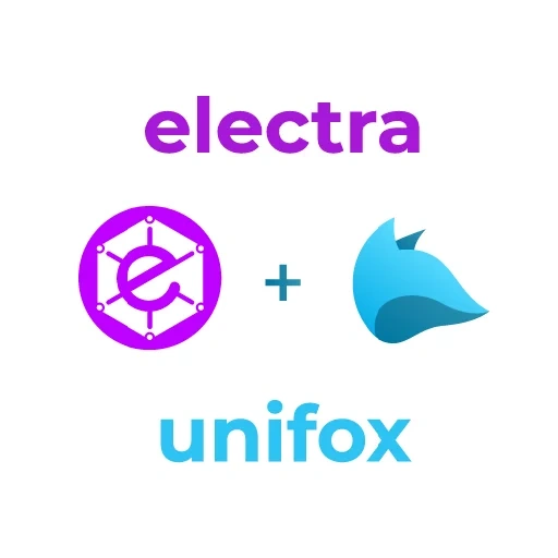 a logo, electra, pictogram, uniswap token, electra token