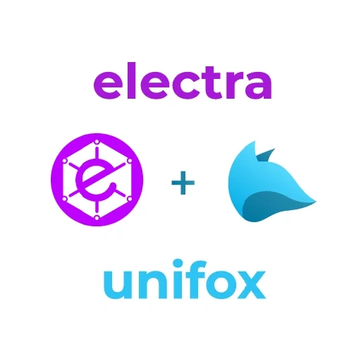 ein logo, elektra, piktogramm, uniswap token, electra token