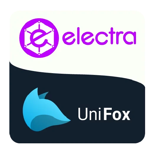 unifox, logo, pictogrammes, mozilla firefox, développeur firefox