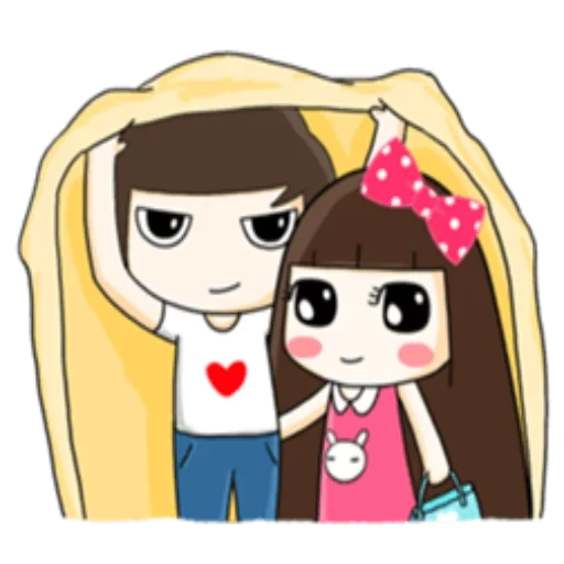 clipart, cute couple, drawings of couples, sweet drawing of a couple, cute cartoon vapors