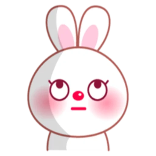 der hase, das kaninchen, süßes kleines kaninchen, das süße kaninchen, bunny pink