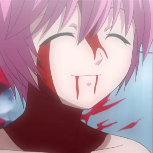 anime ideen, anime charaktere, elfs lied, elf lucy song, nana elfenlied