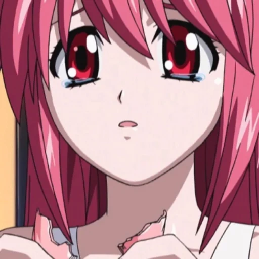 anime characters, elfen lied anime, elf's song, lucy elven song, anime elven song