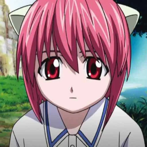 anime characters, elf's song, gif elfen lied, anime elven song, elf's song lucy childhood
