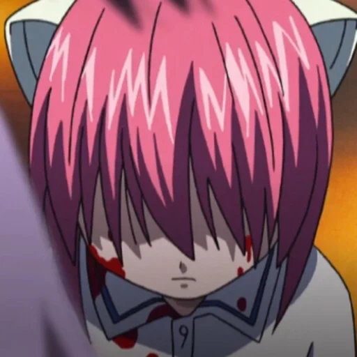 anime ist cool, anime charaktere, elfs lied, anime elfenlied, elfenlied anime bloody shots