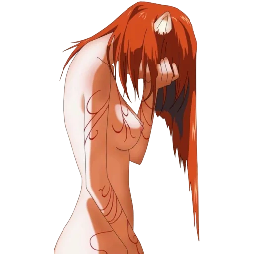 picture, elf's song, elfen lied anime