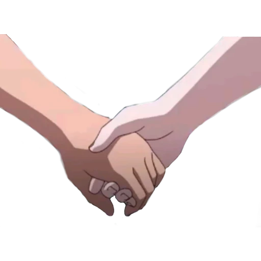 main, image, hands anime, anime mignon, anime tient la main