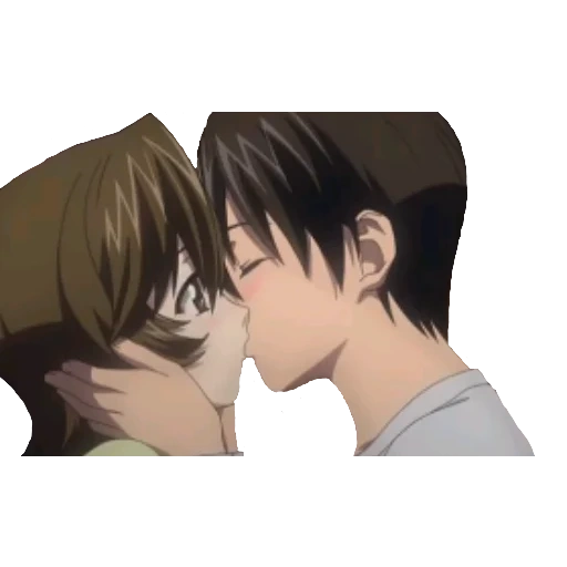 anime, foto, beijo de anime, elf song series 2004, anime elven song kiss