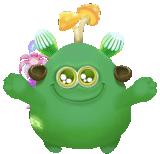 a toy, monsters, green monster, my singing monsters, flying monster cartoon