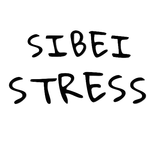 text, stress, film label, less stress more, no more stress please