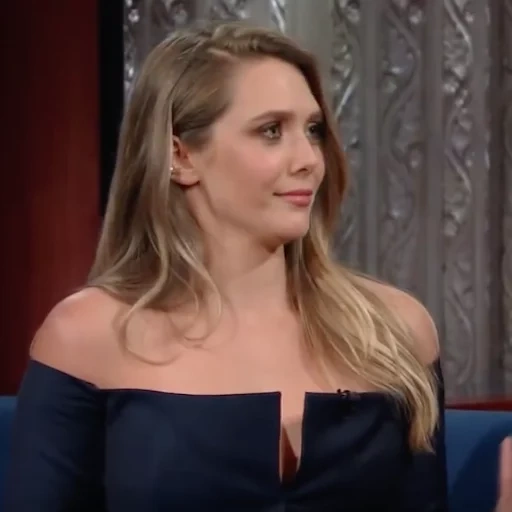 olsen, colbert, elizabeth, elizabeth olsen, elizabeth olsen attends at the show the late show 2022