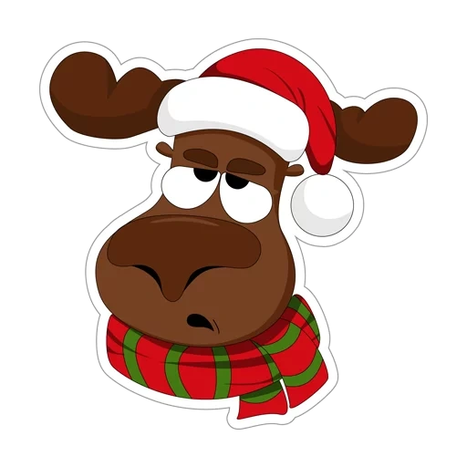 rudolf deer, deer de ano novo, rudolf deer santa, rudolf deer clipart, deer de adesivo de ano novo