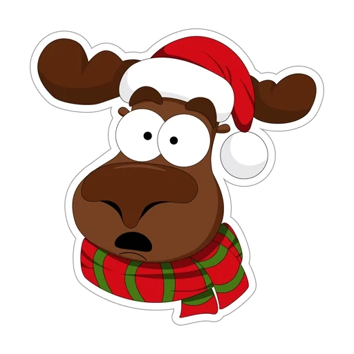 elk, santa, rudolf deer, new year's deer, rudolf deer santa