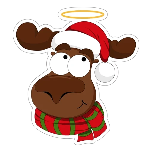 rusa, santa claus, rusa rudolf, rusa tahun baru, rudolf rusa santa claus