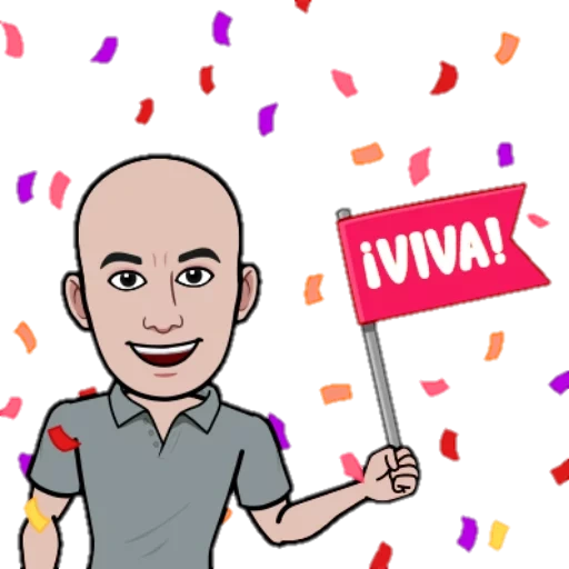 liderazgo, gente, hombre, animación bitmoji, territory manager