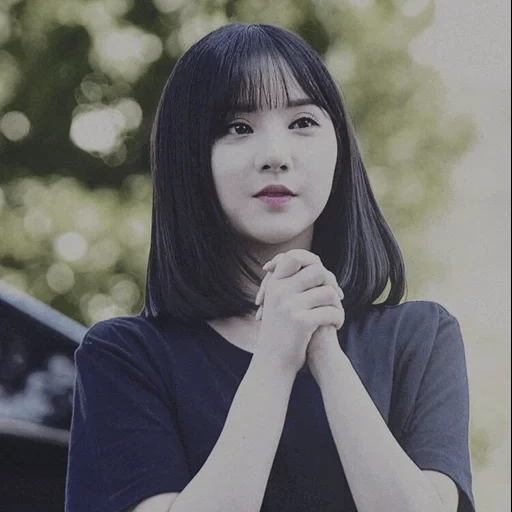 eunha, yerin, jeune femme, rambut pendek, belles filles asiatiques