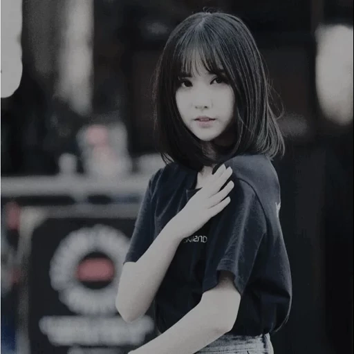 eunha, menina, gfriend ynha, eunha gfriend, cabelo curto coreano