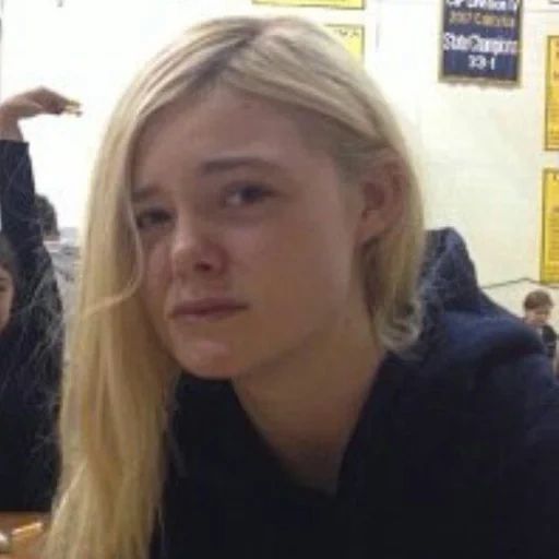 pessoas, menina, menina, el fanning, el fanning