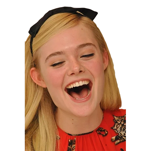 boca aberta, el fanning, el fanning boca, el fanning smile, boca aberta de celebridades